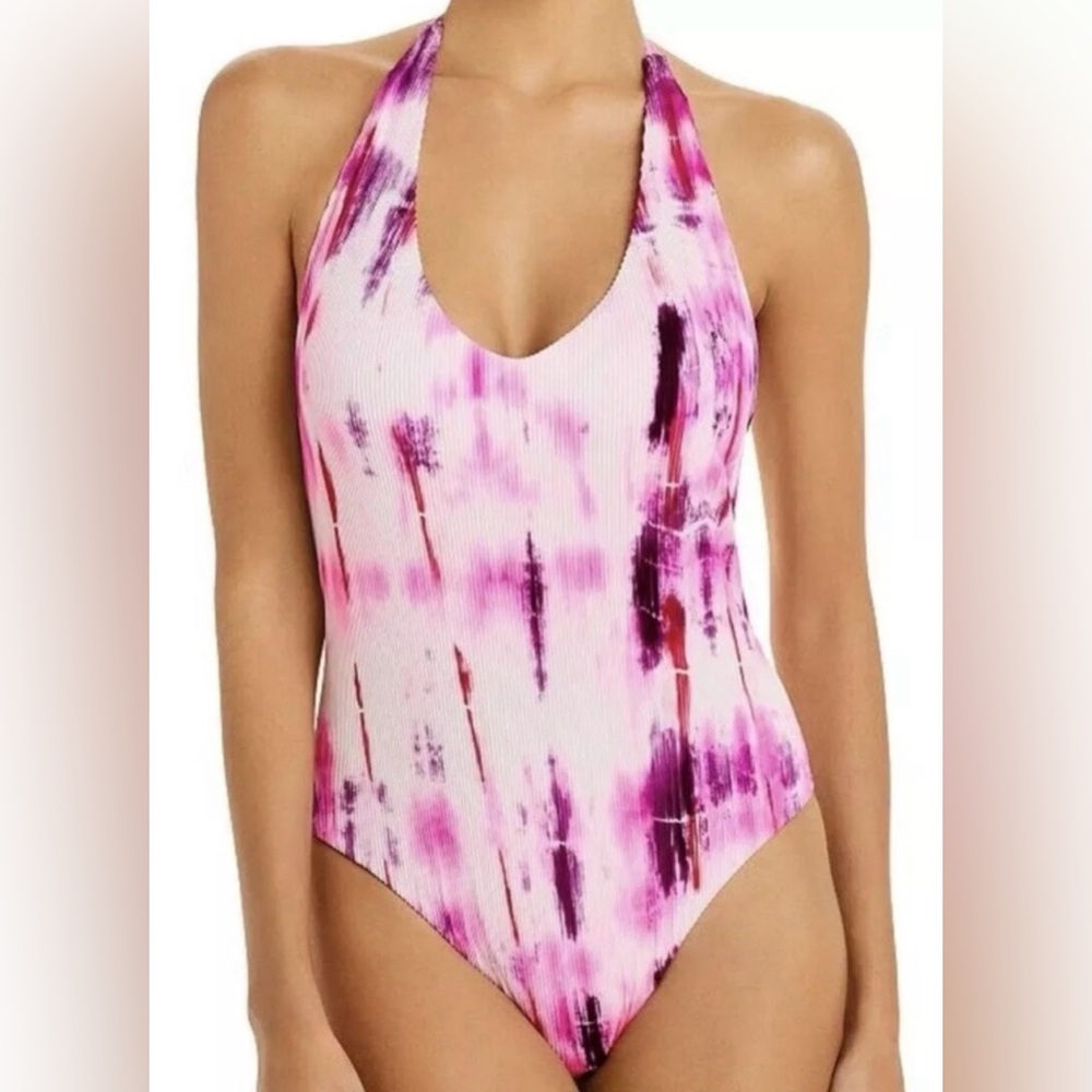 PQ Pilyq‎ Spell Avery 1pc Tie Dye Swimsuit Revolve Large NWT $144